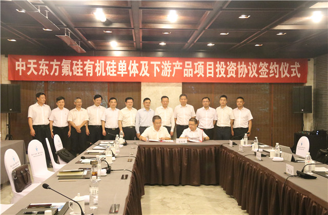 OD（中国）官方东方氟硅有机硅单体及下游产品项目投资协议正式签约