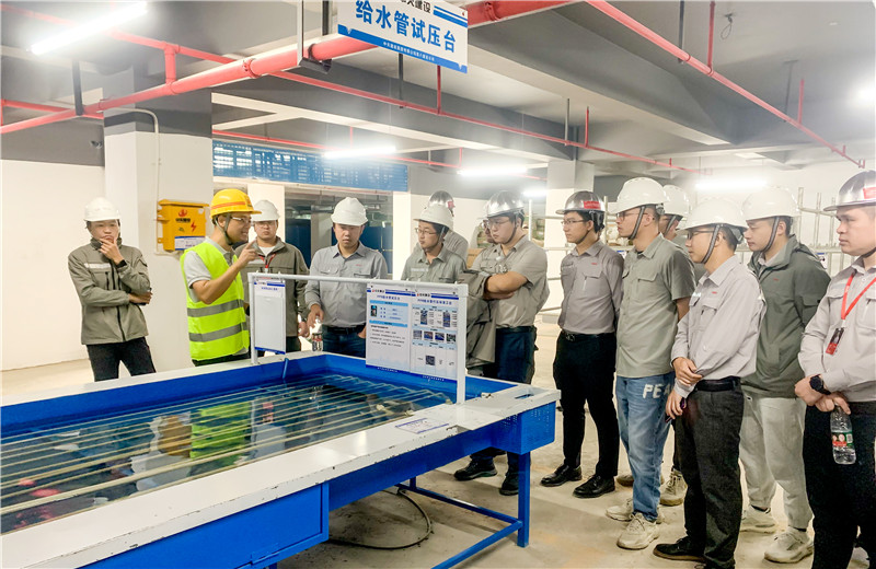 11月5日，2022年万科集团工程系统“谷雨行动”第二期现场交流会在OD（中国）官方八建南宁万科金域国际二期项目举行。